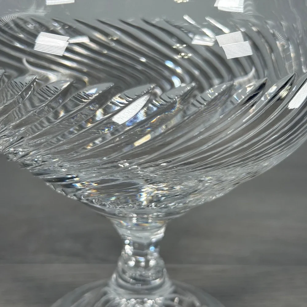 Waterford Crystal Arrington Gold Footed Bowl 5-Inch #150100  Ireland NIB